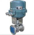 electric O-type cut-off ball valve